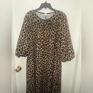 Leopard Print Dress